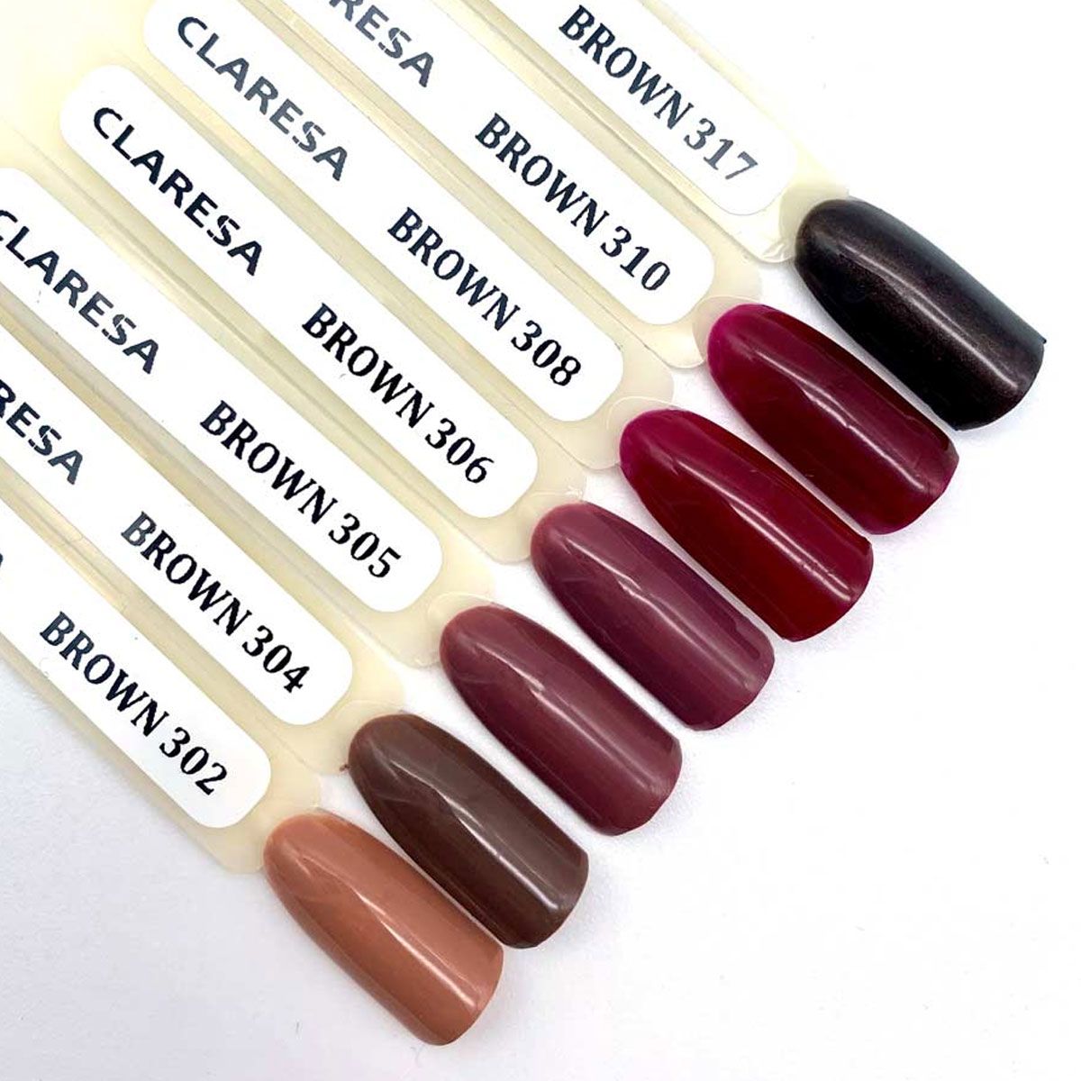 Claresa uv led gellak 5ml brown 305 classic look