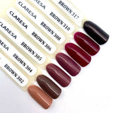 Claresa uv led gellak 5ml brown 306 classic look