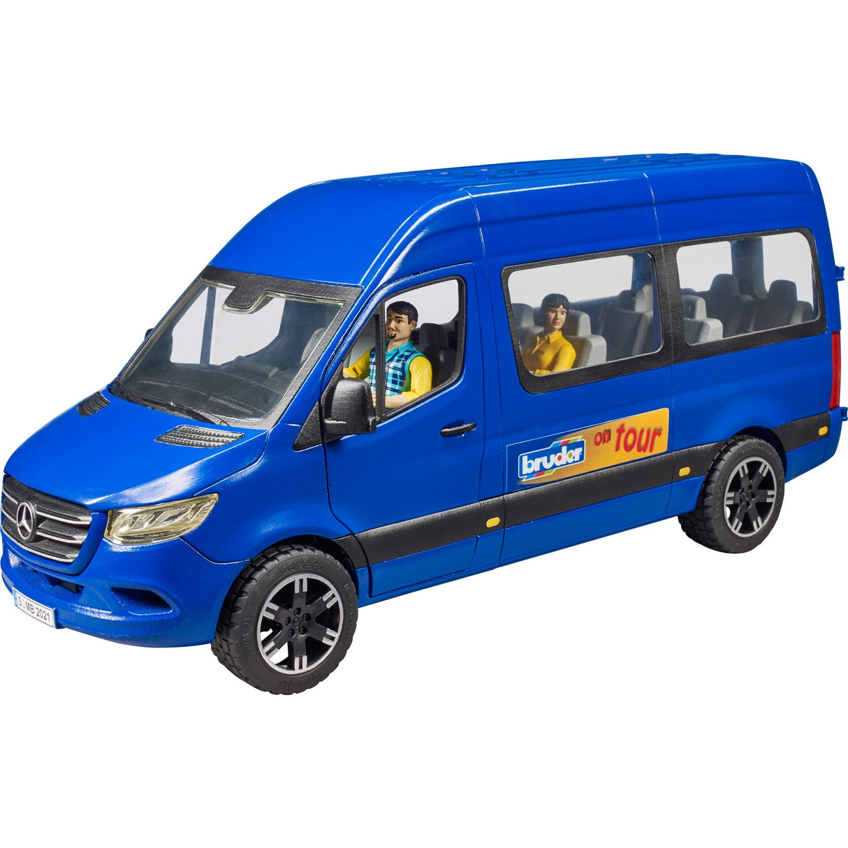 Bruder Bruder Mercedes-Benz Sprinter Transfer met bestuurder en