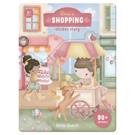 Little dutch stickervellen rosa's winkeltje