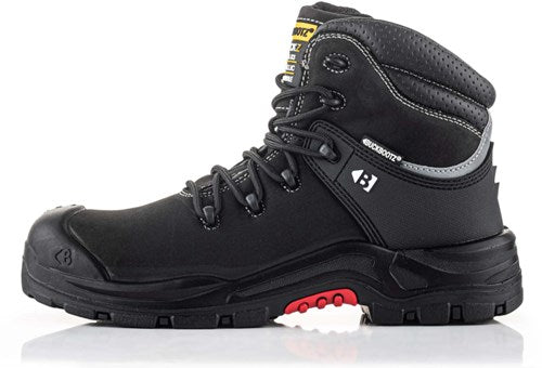 Buckbootz werkschoen nubuckz nkz102blk s3s 2.0 | zwart | maat 43 - 5055138023129