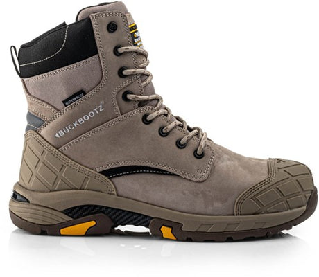 Buckbootz werkschoen tradez blastz hoog s7s | grijs | maat 40 - 5055138025222