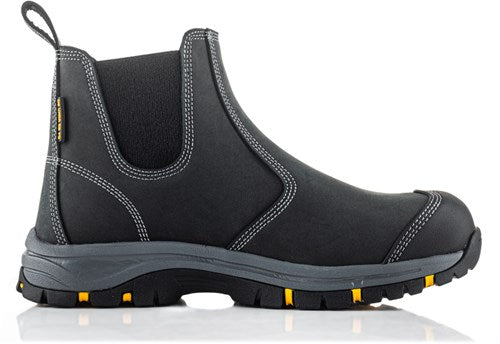 Buckbootz werkschoen wizardz wizd2blk s3s | zwart | maat 42 - 5055138024737