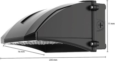 Enzo bulleye 60 watt slagvast e27 wit