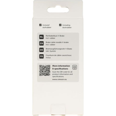 Rema tip top nederland b.v. simson remkabelbuis v-brake incl. rubber