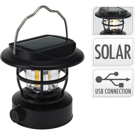 Redcliffs campinglamp oplaadbaar solar usb