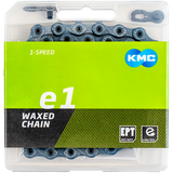 Kmc ketting e1 ept 110l single speed waxed zilver