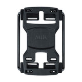 MIK pannier bag tubes - voor MIK bagagedragerplaat - 2 stuks - zwart
