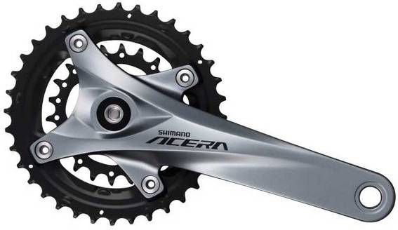 Shimano Cranket Acera FC-M3000 22-36T 175 mm silver black