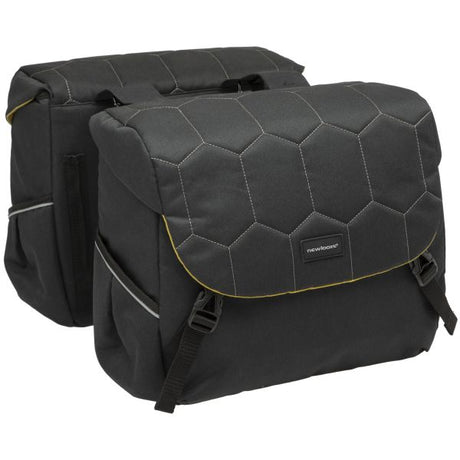 Mondi Joy Dubbele Fietstas - Zwart - Waterafstotend - 38L