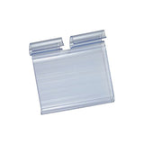 Prijskaarthouder voor displayhaken (100 st.) - 39 mm x 60 mm