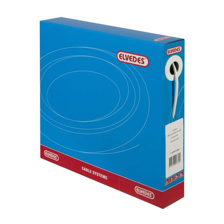 Elvedes Rem buitenkabel met voering ø5,0mm 30 meter wit (in een doos)