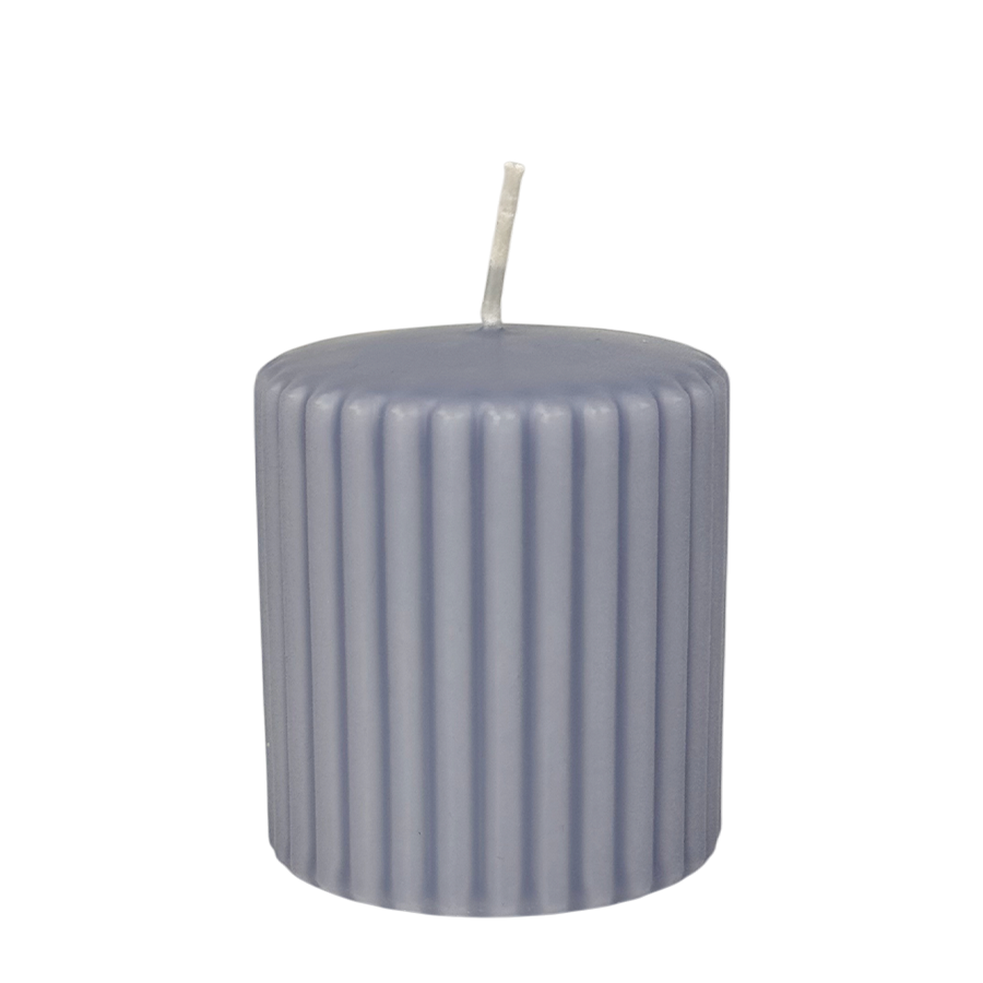 Candra stompkaars ribbel lichtblauw 80 68mm
