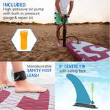 Ty capital sports sup board lanikai cruiser 10'8 rus red