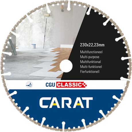 Carat multifunctioneel zaagblad | 230x22,23 mm | cgu classic cguc230300