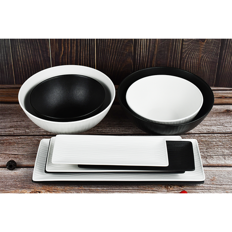 Cark schaal ripple black ø19cm