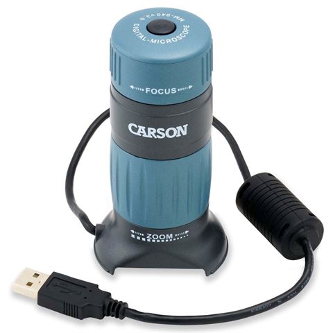 Carson Digital USB Microscope 86-457x con registratore