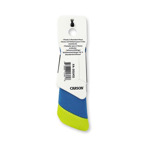 Carson Floating Key Ring pour 3 touches - vert bleu