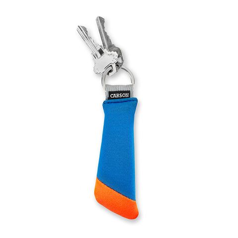 Carson Floating Key Ring für 3 Tasten - Blue Orange