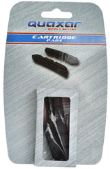 Quaxar 72mm cartridge replacement brake pads for shimano black
