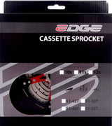 Edge Cassette 12 Speed ​​CSM9012 11-46T Silver Black