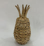 Cosydecor ananas mand riet 22x20x35cm