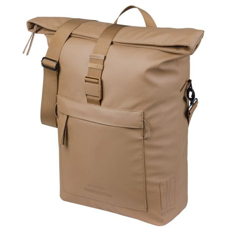 Basil b.v. fietsschoudertas basil brooklyn mik 17l 14 x 32 x 40 cm - zand