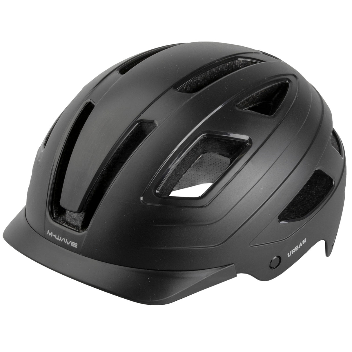 M-Wave M-wave urban helm met licht maat l 59-61 cm zwart