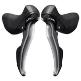 Shimano verstellerset met remhendels 2 x 8 speed claris st-r2000 - grijs zwart
