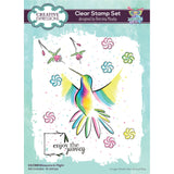 Creative expressions • clear stempel set a5 blossoms in flight