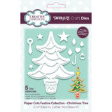 Paper cuts • festive craft die christmas tree