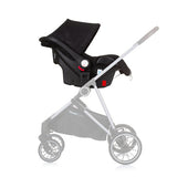 Chipolino aura autostoel met adapters 40-85 cm groep 0+ obsidian zwart