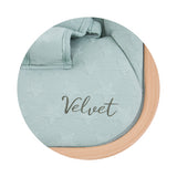 Chipolino velvet opvouwbare wipstoel met mobiel aloe wood mintgroen beige
