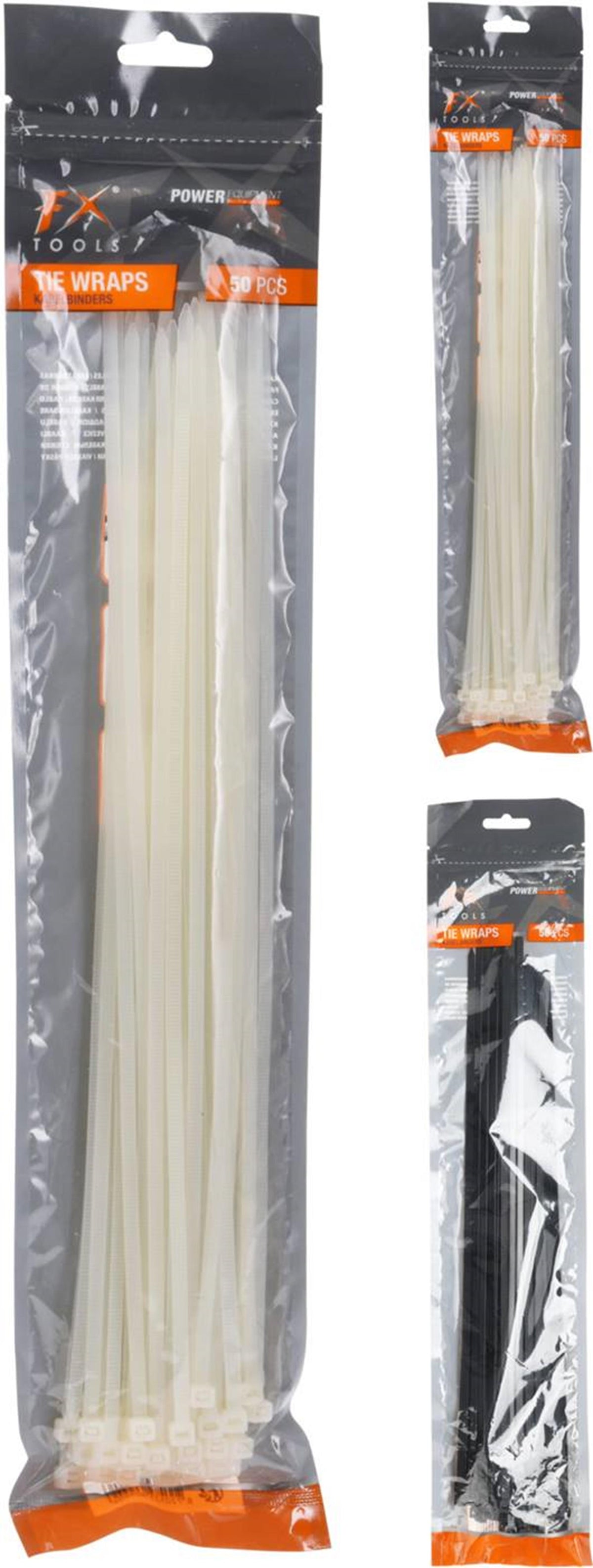 Fx tools kabelbinders 35cm 50-delig