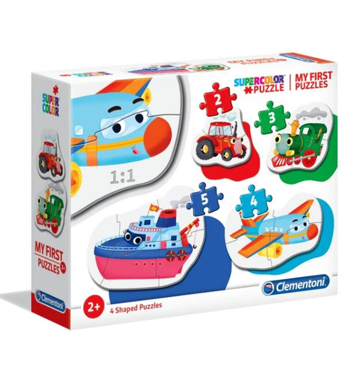 Clementoni my first puzzles transport