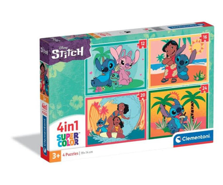 Clementoni stitch puzzel 4-in-1