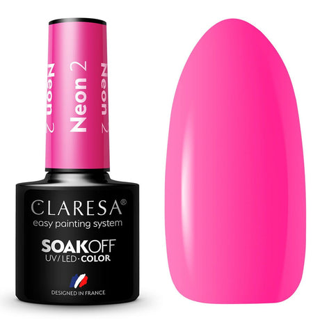 Claresa uv led gellak 5ml neon 2