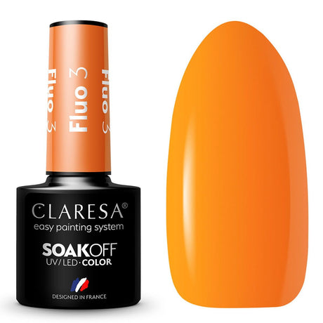 Claresa uv led gellak 5ml fluo 3