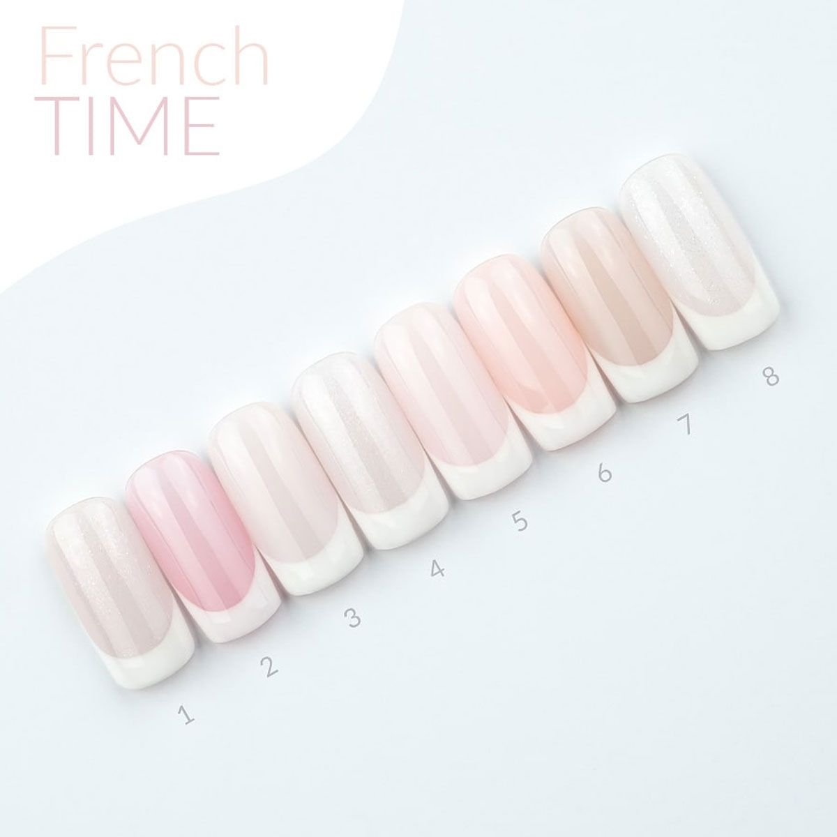 Claresa uv led gellak 5ml french time 7