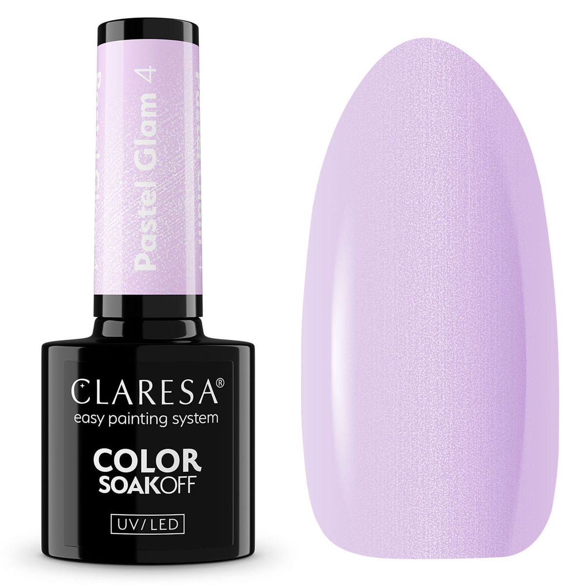 Claresa uv led gellak 5ml pastel glam 4
