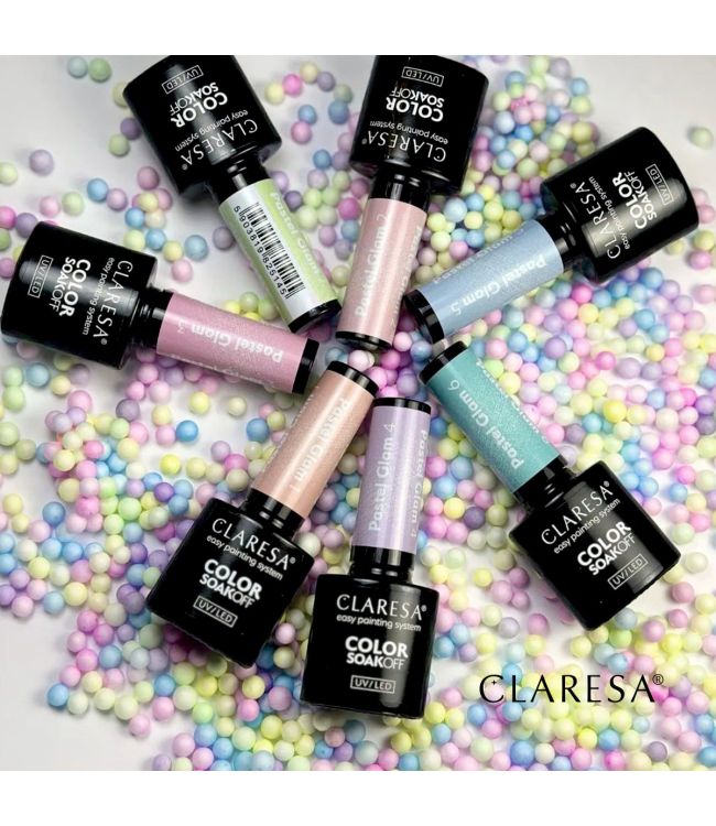 Claresa uv led gellak 5ml pastel glam 6