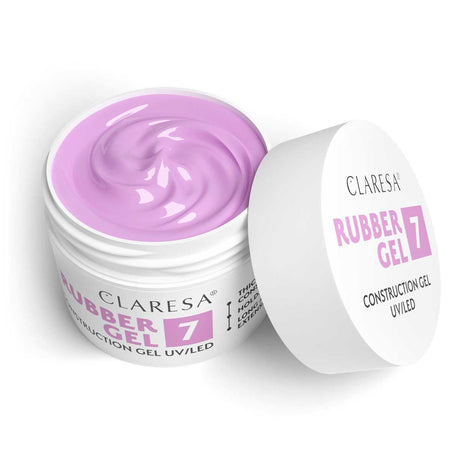 Claresa rubber gel 7 soft lilac 90gr.