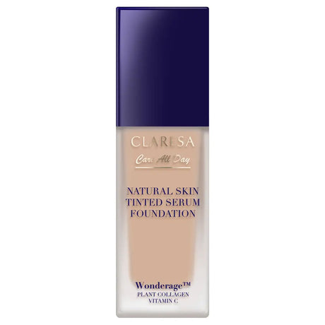 Claresa natural skin tinted serum foundation 2n medium neutral 32ml