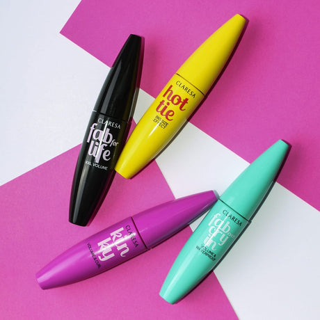 Claresa fab even crying waterproof mascara zwart 10ml