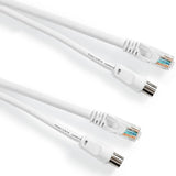 Abi coax + cat6 kabel - 1.5 meter