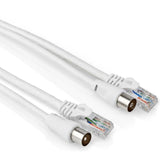 Abi coax + cat6 kabel - 1.5 meter