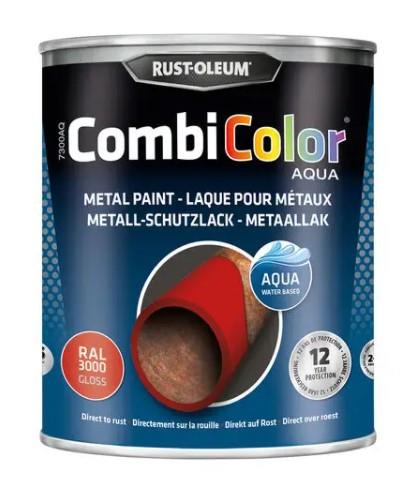 Rust-oleum combicolor aqua ral9005 hoogglans gitzwart 750ml