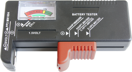 Con:p batterijtester analoog - b29821