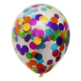 Globos confetti ballonnen 30cm 6 stuks in zakje
