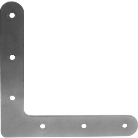 Connex platte winkelhaak - hoekverbinder rvs - 120x120x20 - hvrj20031